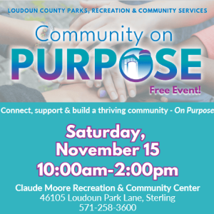Flyer for Community on Purpose